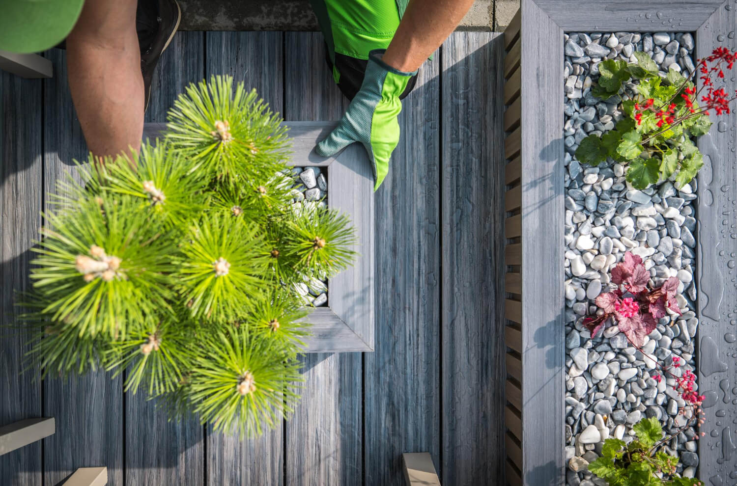 Garden Decorative Elements Installation by ProFix LA Handyman Los Angeles